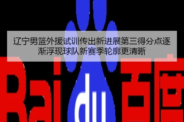 辽宁男篮外援试训传出新进展第三得分点逐渐浮现球队新赛季轮廓更清晰