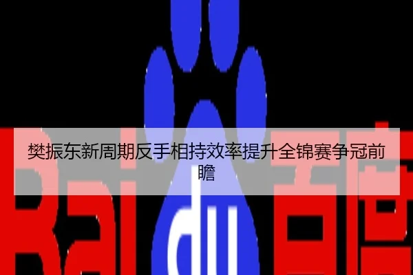 樊振东新周期反手相持效率提升全锦赛争冠前瞻